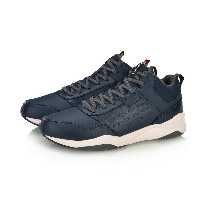 Li-Ning/мужская спортивная обувь с теплой флисовой дышащей подкладкой; классические кроссовки; AGCN123 YXB234