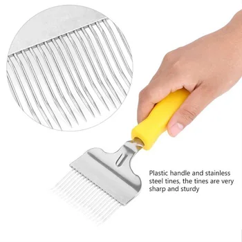 

Needle Honey Knife Sparse Shovel Cutter Honey Scraper Bee Shovel Comb Uncapping Fork Beekeeping Tools BDF99