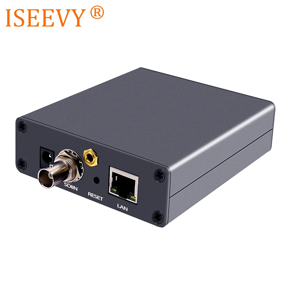 ISEEVY H.265 H.264 Mini SDI Video Encoder for IPTV Live stream support RTMP RTMPS RTSP UDP HTTP and Facebook Youtube Wowza | Электроника