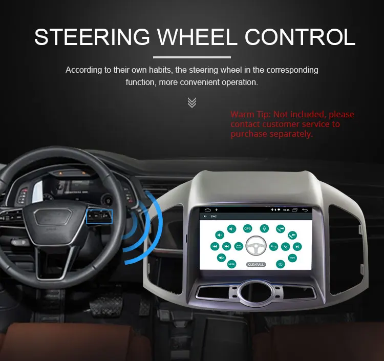 Cheap TOPBSNA 1 Din Android 9.0 Car DVD Player For Chevrolet Captiva Epica 2012-2015 GPS Navigation Car Stereo Mirror-link RDS WIFI CD 10