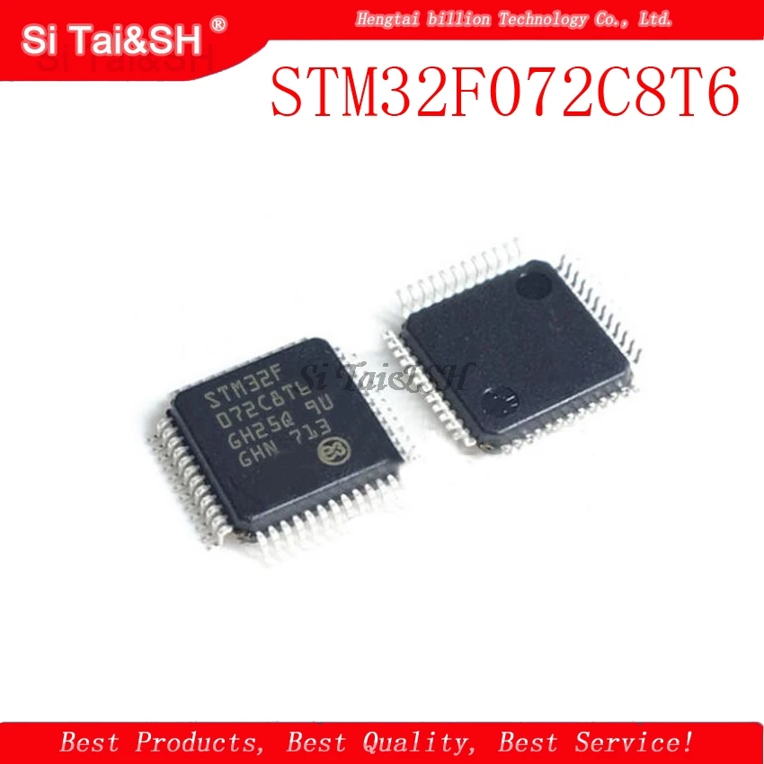 1 шт./лот STM32F072 STM32F072C8T6 LQFP48 | Электронные компоненты и принадлежности
