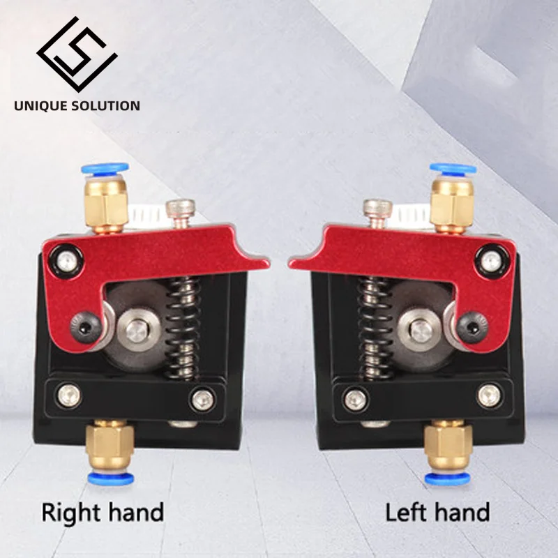 

Aluminum Upgrade Dual Gear Mk8 Extruder for Extruder CR-10 CR-10S PRO RepRap 1.75mm 3D Parts Drive Feed double pulley