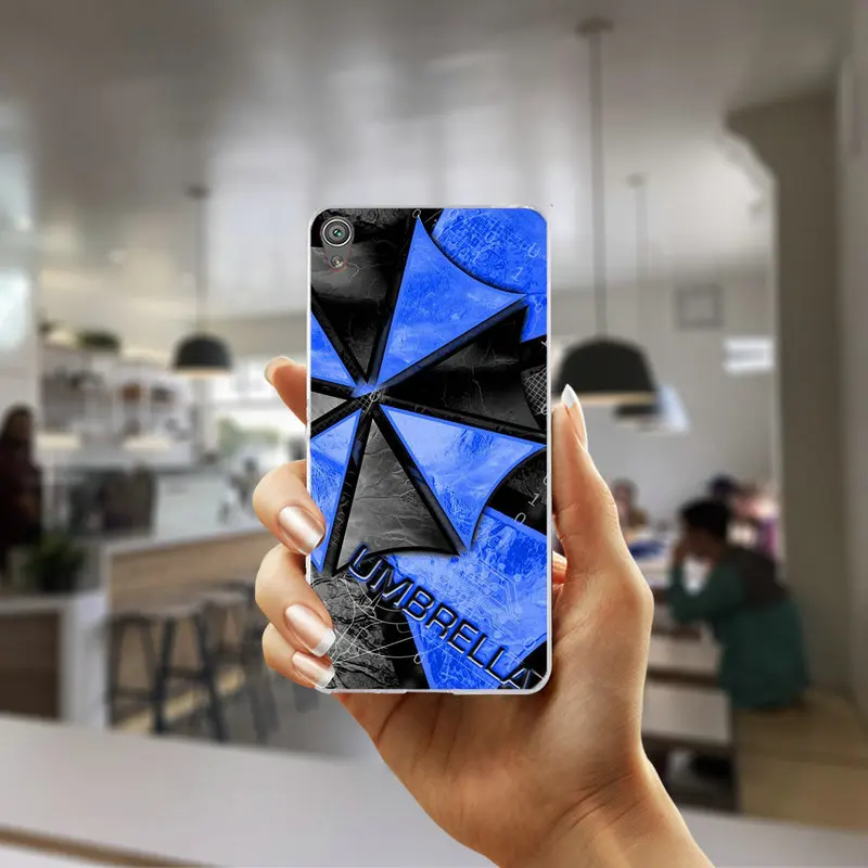 Мягкие ТПУ чехлы для мобильных телефонов с зонтиком для sony Xperia Z Z1 Z2 Z3 Z4 Z5 Compact Mini XA M2 M4 M5 E3 E5 T3 Coque Shell