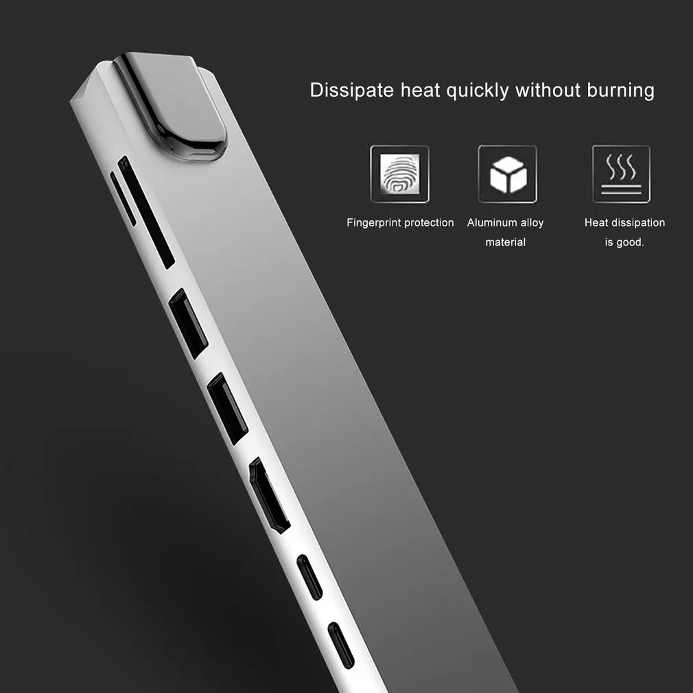 3 в 1 концентратор Tpye-C к Micro USB 3,0 2,0 HDMI Thunderbolt сплиттер адаптер совместимый для MacBook Pro для samsung