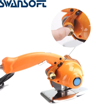 

125MM High-accuracy Electric Scissors Portable Low-Noise Lightweight Cloth Cutter Fabric Round Cutting Machine