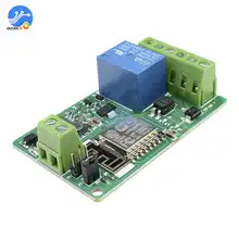 Module relais WiFi DC 7V-30V, commutateur sans fil 10a 220V ESP8266, commande à distance pour maison intelligente