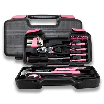 

Hand Tool Set 39 Piece General Household Tool Set in Toolboxes Storage Case for Home Repairs DU55