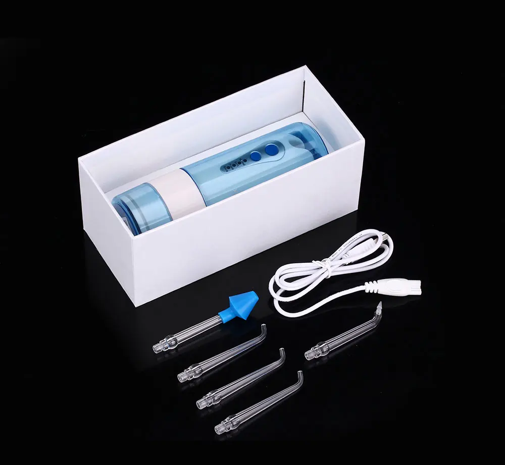 Azdent ирригатор для полости рта USB портативный ирригатор для полости рта стоматологический спа струя воды зубная нить чистка зубов