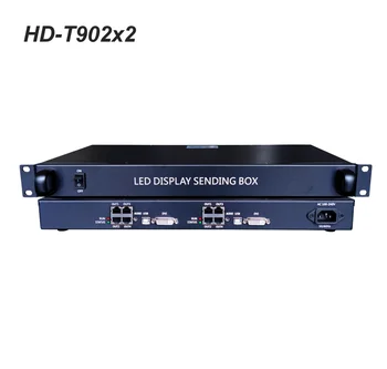 

HUIDU controller HD-T902x2 Full Color Sync led display sending box work with huidu receiver receiving card