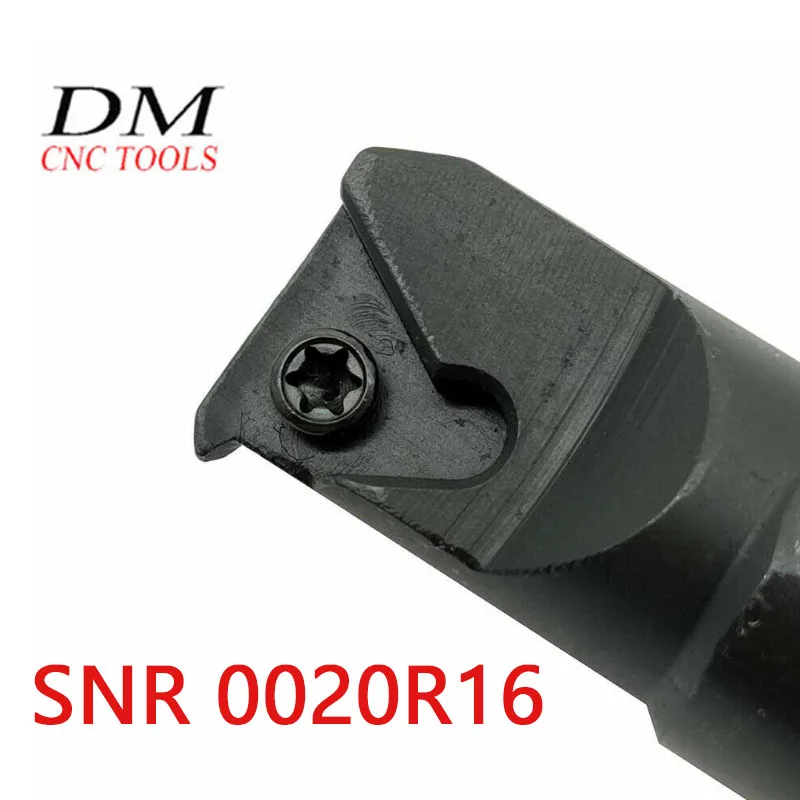 

SNR0020R16 20x200mm Threading Turning Boring Bar Holder For 16 IR 3/8" 16NR 16EL