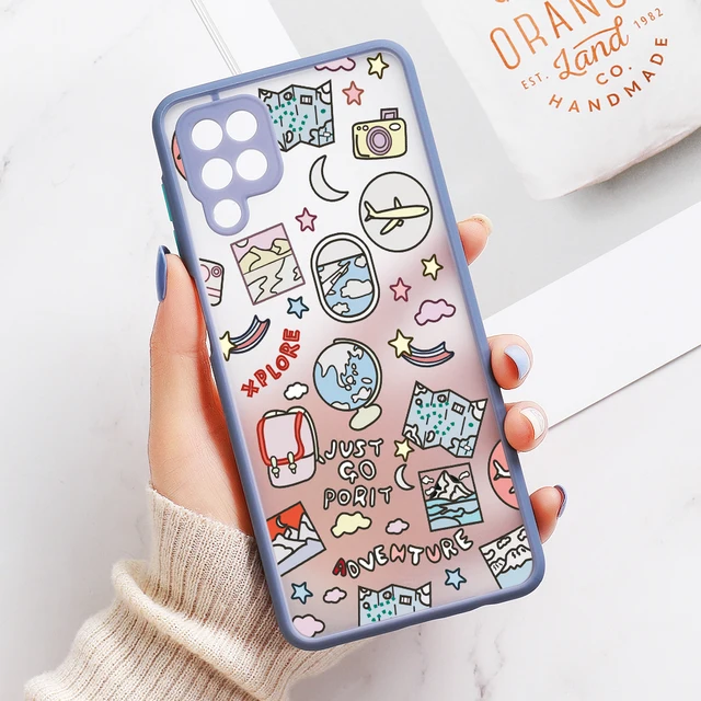 A32 Case For Samsung A52 Case Luxury Cover Samsung A72 A51 A 32 A71 A50 A70 A31 A21S A12 S21 Ultra S20 FE Plus A30 A52S 5G Funda 4U064