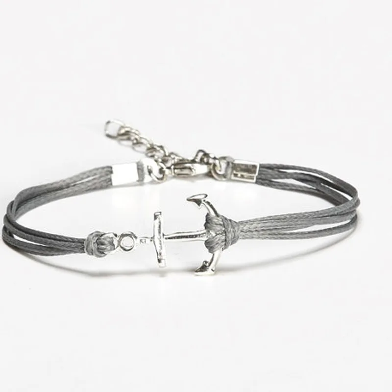 

Hand-woven Anklet Retro Simple Luck Leather Bracelet Anklet Adjustable Anklet