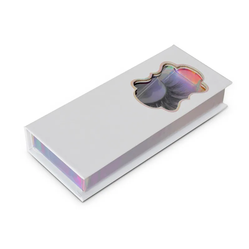 False Eyelashes Packaging Box Lash Boxes Custom Your Logo Fake 3d Mink Lashes Glitter Case Empty Makeup Eyelash Storage