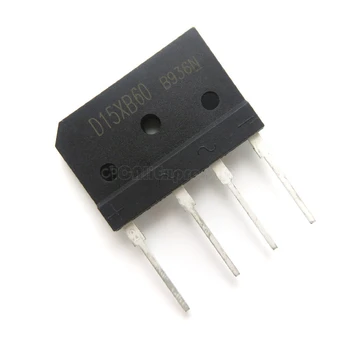 

10pcs/lot D15XB60 ZIP-4 bridge rectifier In Stock