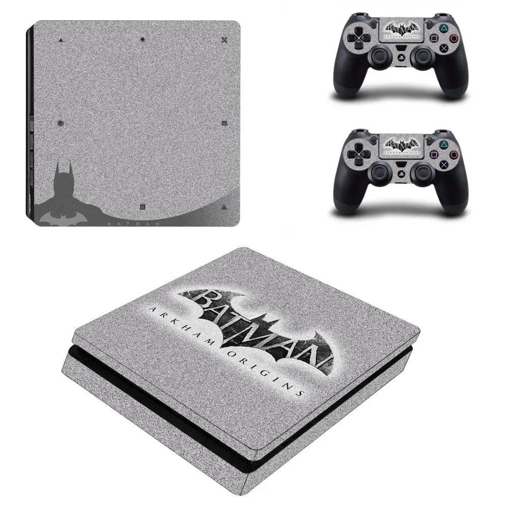 Бэтмен PS4 тонкая кожа Стикеры наклейка покрытие из винила для Playstation 4 DuslShock