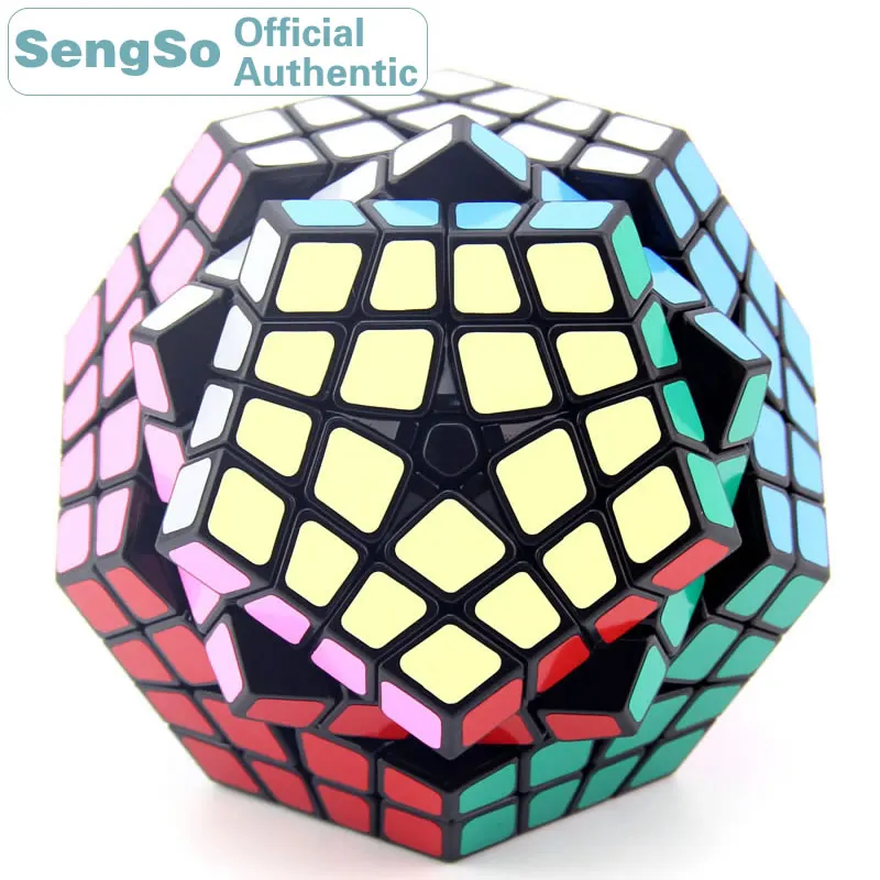 

ShengShou Megaminxeds 4x4x4 Magic Cube 4x4 Cubo Magico Professional Neo Speed Cube Puzzle Antistress Toys For Children