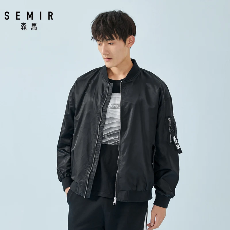 Semir куртка пилота для мужчин весна и осень новая бейсбольная куртка свободного кроя с контрастным принтом брендовая мужская куртка s