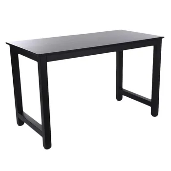 

Modern home office computer desk solid Wood & Metal Corner PC Writing Table Work Station laptop notebook Desk house furniture