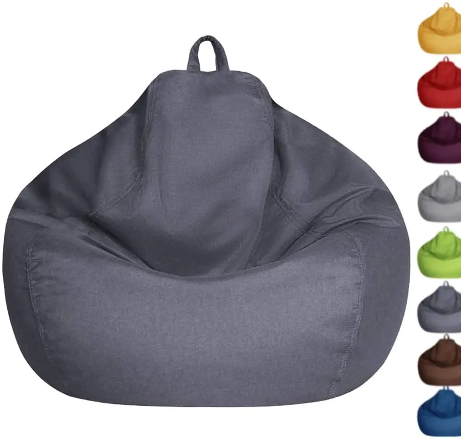 Новинка чехол для дивана Lazy BeanBag без наполнителя Кресло-мешок отдыха