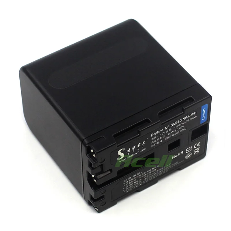 NP QM91D QM91 батарея для SONY DSR PDX10P HVR A1C A1U A1N HDR HC1E SR1E UX1E DCR TRV950E видеокамера совместимая FM90