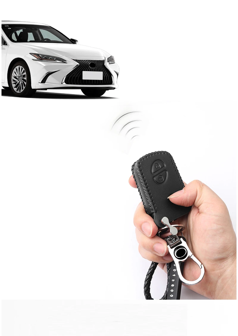 Кожаный чехол для автомобильных ключей, чехол для Lexus ES350 ES300h GS350 IS200T IS350 LX570 NX200 NX300 NX300h RC200t RX350 RX450h дистанционного Fob чехол сумка