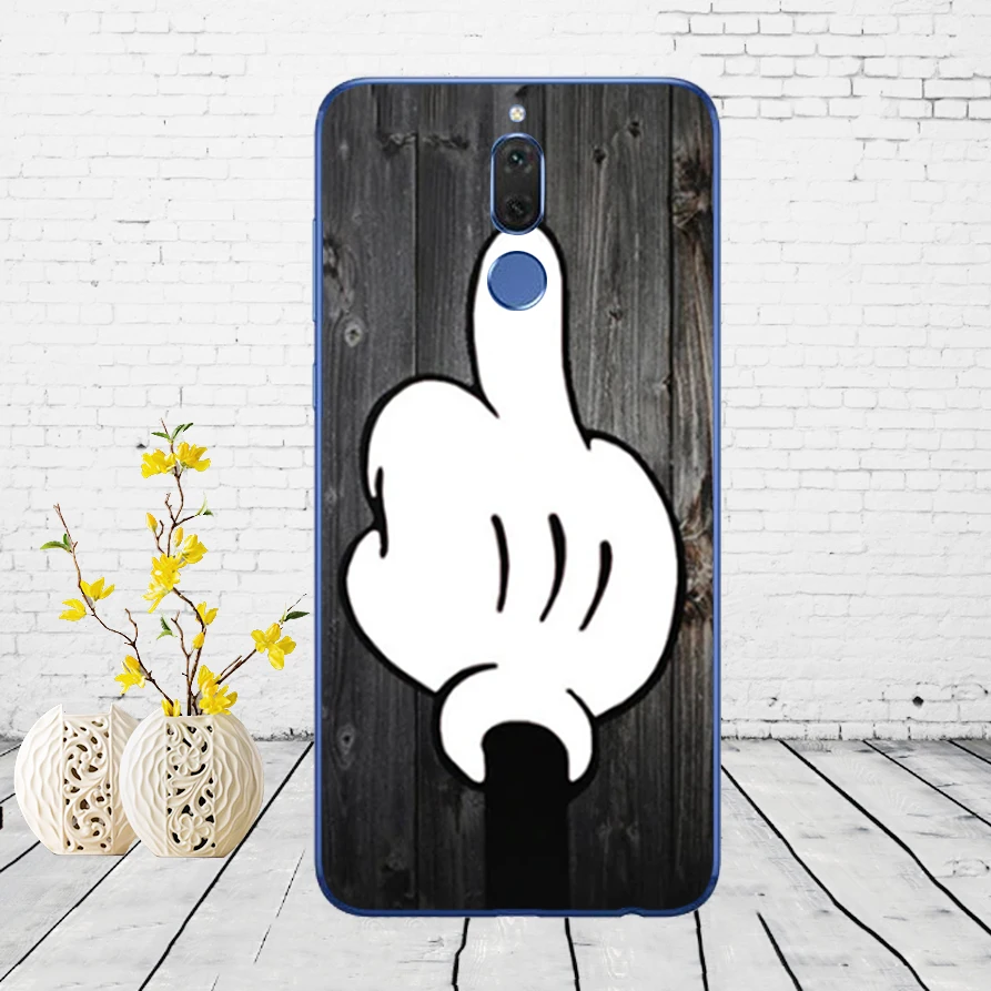 Силиконовый чехол для Huawei Mate 10 lite чехол Мягкий ТПУ чехлы для телефонов для Huawei Mate 10 Lite защитный ковер