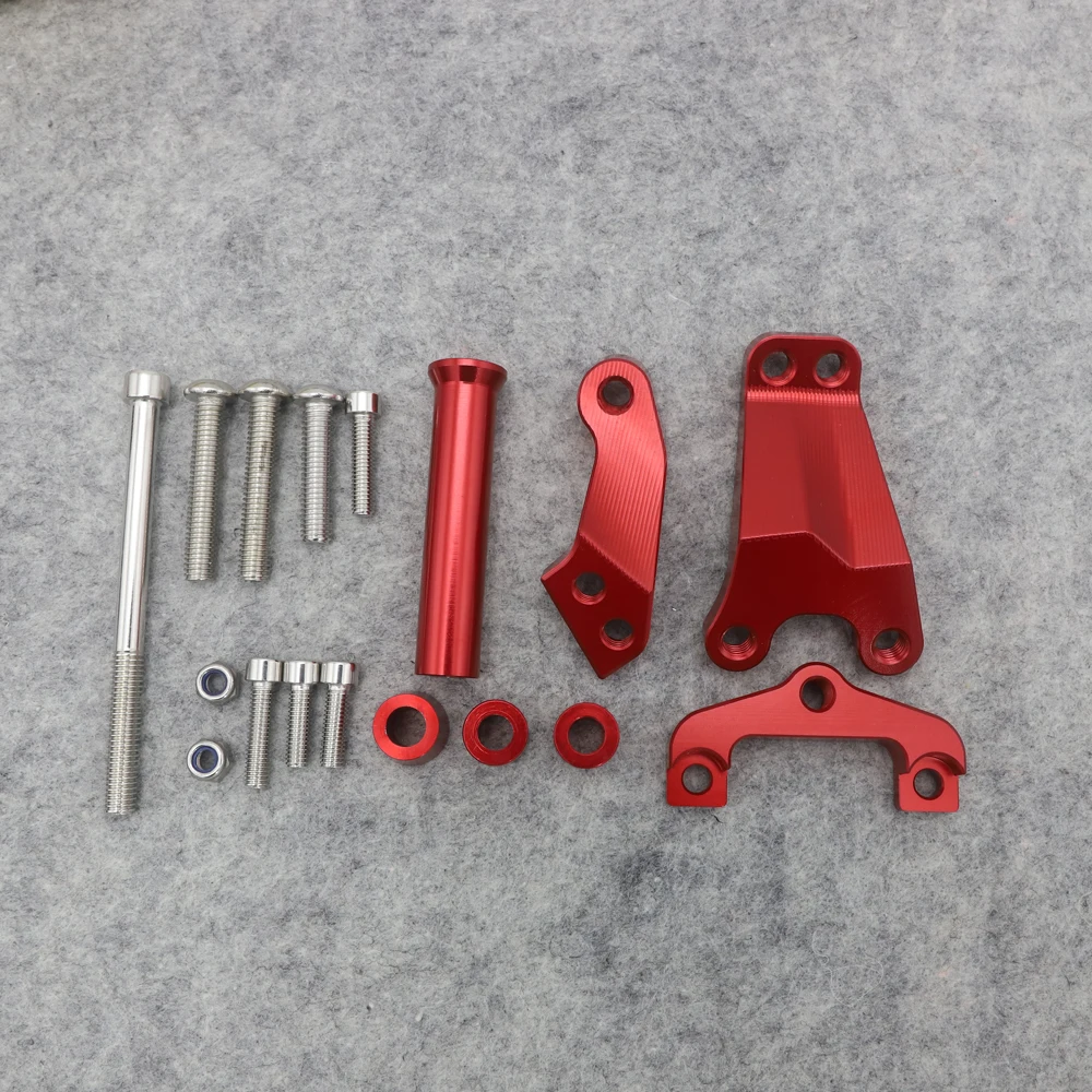 For Kawasaki Er6n Er6n 12 16 Cnc Adjustable Steering Stabilizer