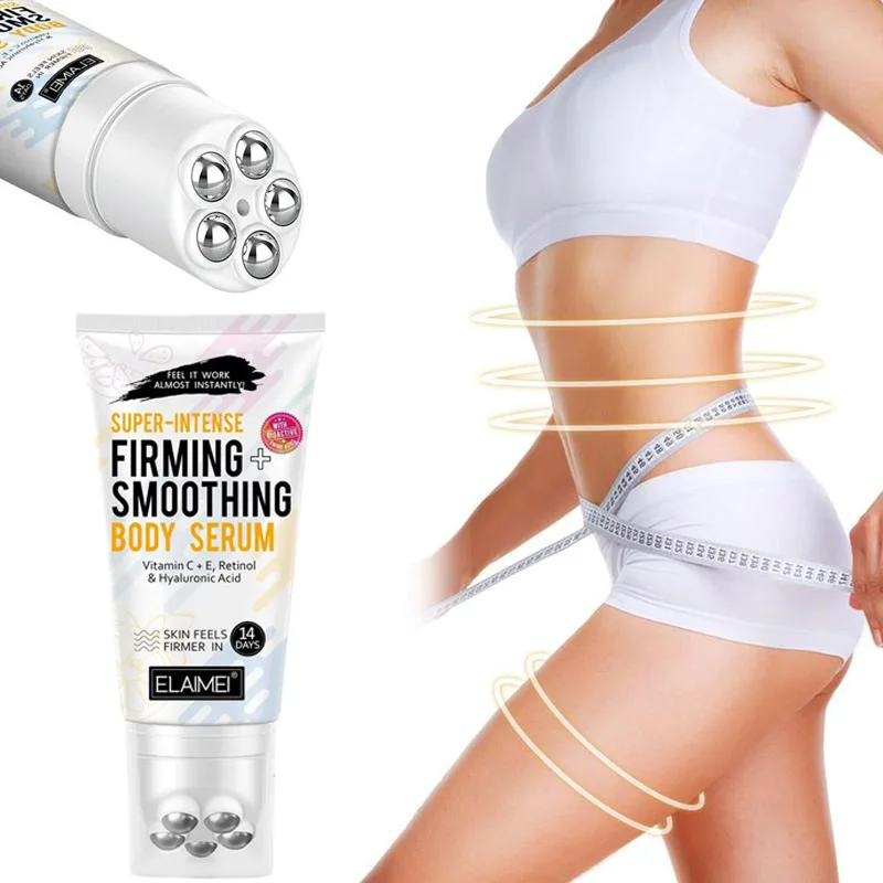 

120ml Slimming Creams Super Intense Firming Smoothing Body Serum Vitamin C+E Retinol & Hyaluronic Acid Skin Feels Firmer Cream