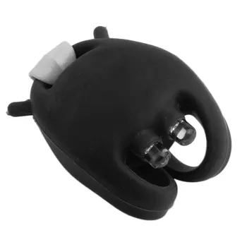 

Superbright Silicone Safety Bike Bicycle Creative Head Front Rear Wheel Light