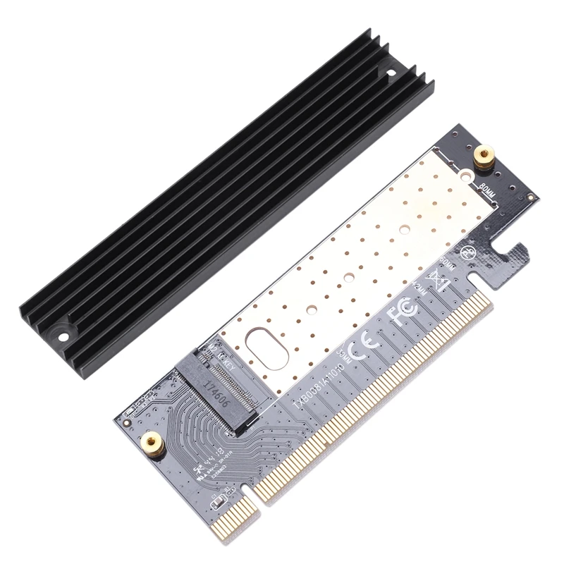 M.2 Nvme Ssd адаптер M2 на Pcie 3 0 X16 контроллер карты M ключ интерфейс Поддержка Pci Express X4 2230