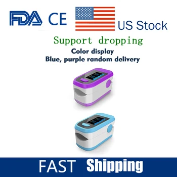 

In Stock Portable Finger Oximeter Fingertip Pulsoximeter Pulse Oximeter Blood Pressure Pulse Heart Rate Monitor Without Battery