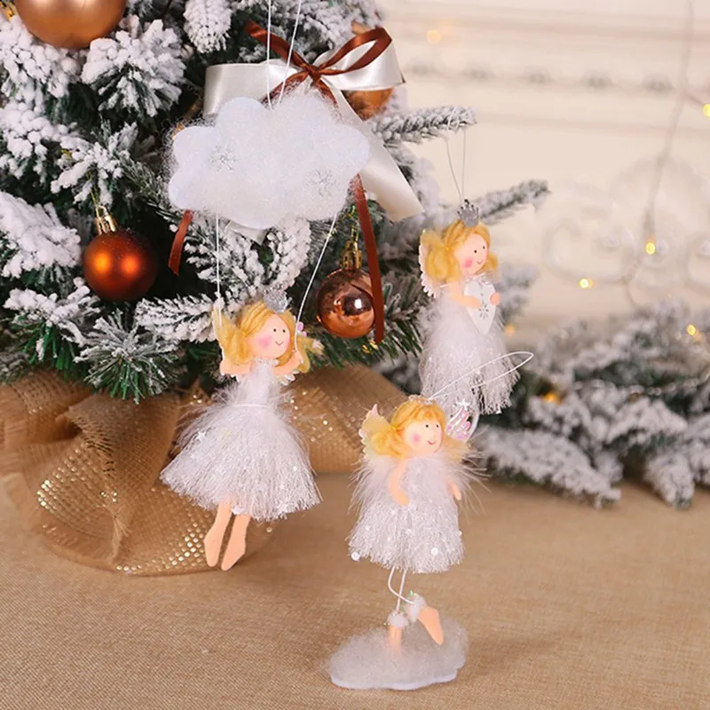 

Cute Angel Pendant Innovative Christmas Tree Decorations Closet Hanging Ornaments Christmas Decorations For Home
