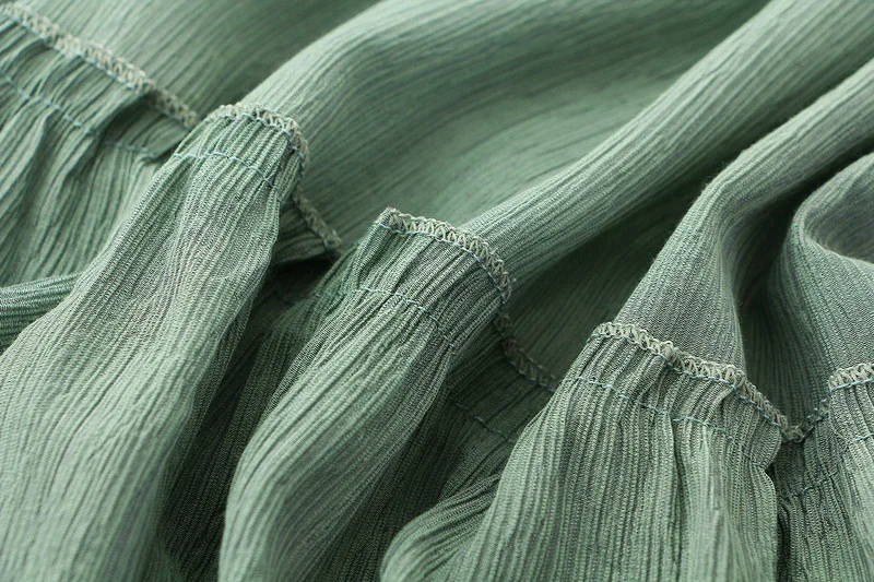 Однотонная Свободная юбка с большим Hemline, Весенняя элегантная длинная юбка Феи из хлопка и льна, Ретро стиль, Mori Girl 801