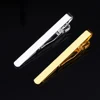 New Tie Clips Men's Metal Necktie Bar Crystal Dress Shirts Tie Pin For Wedding Ceremony Metal Gold Tie Clip Man Accessories ► Photo 3/6