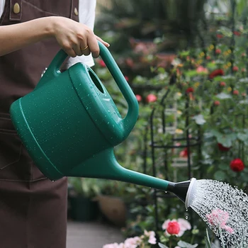 

Gardening Watering Can Plastic Capacity with Long Nozzle Watering Pot for Balcony Vegetable Planting Flower Sprinkling