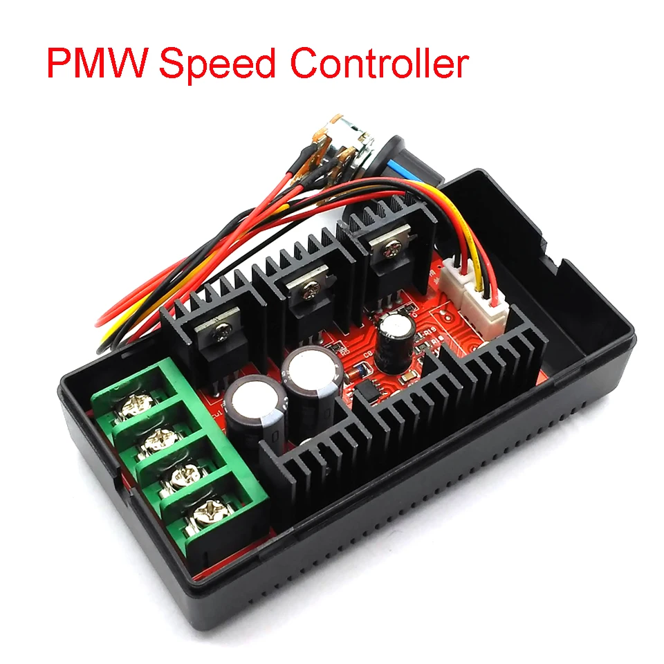 Regolatore di velocità del motore DC Binghe PWM HHO RC regolatore di velocità del motore, generatore di segnale 12 V, 24 V, 48 V, 2000 W, max 9-50 V, 40 A