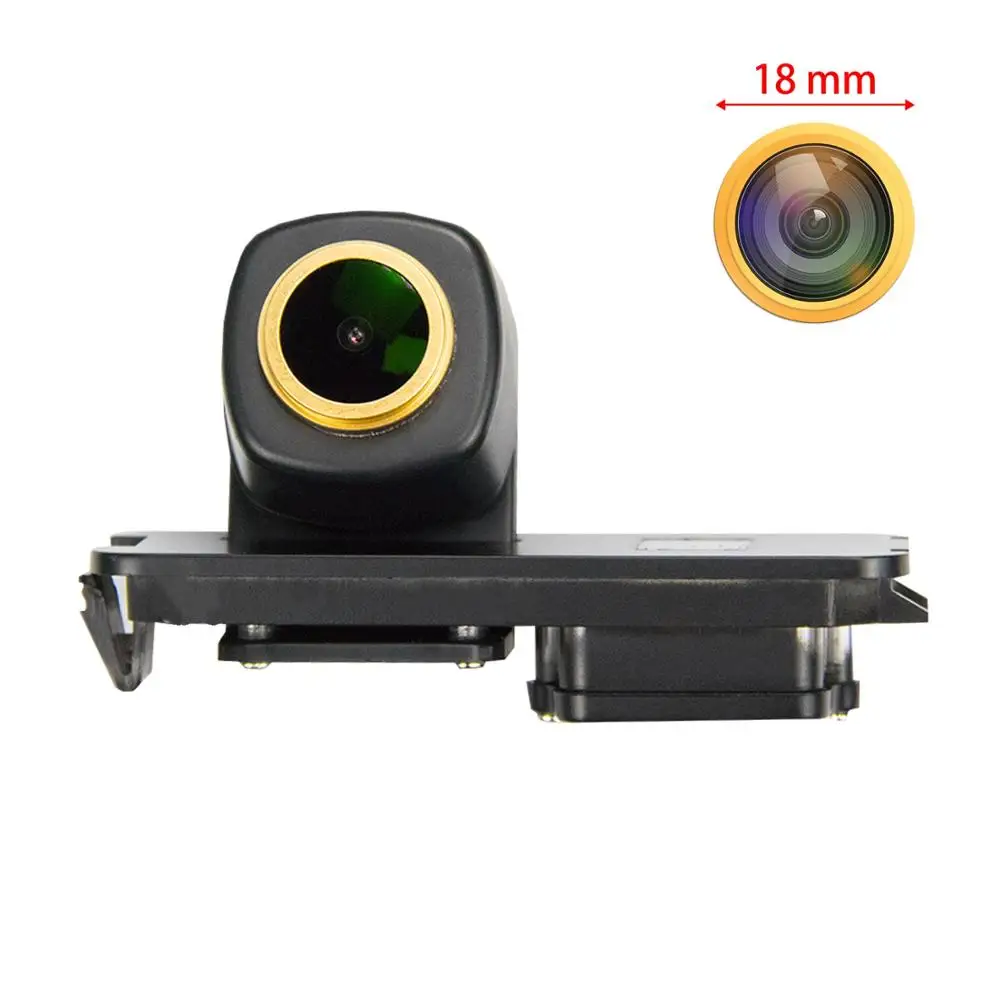 Hd 1280x720p invertendo câmera de backup de visão traseira para vw eos, golf v mk5, passat b7 cc, vw golf vi mk6