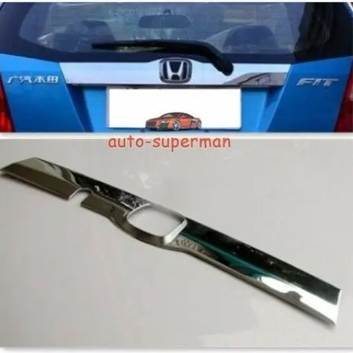 Хромированная Задняя Крышка багажника для Honda FIT JAZZ 2009 2010 2011 2012|Хромирование| |