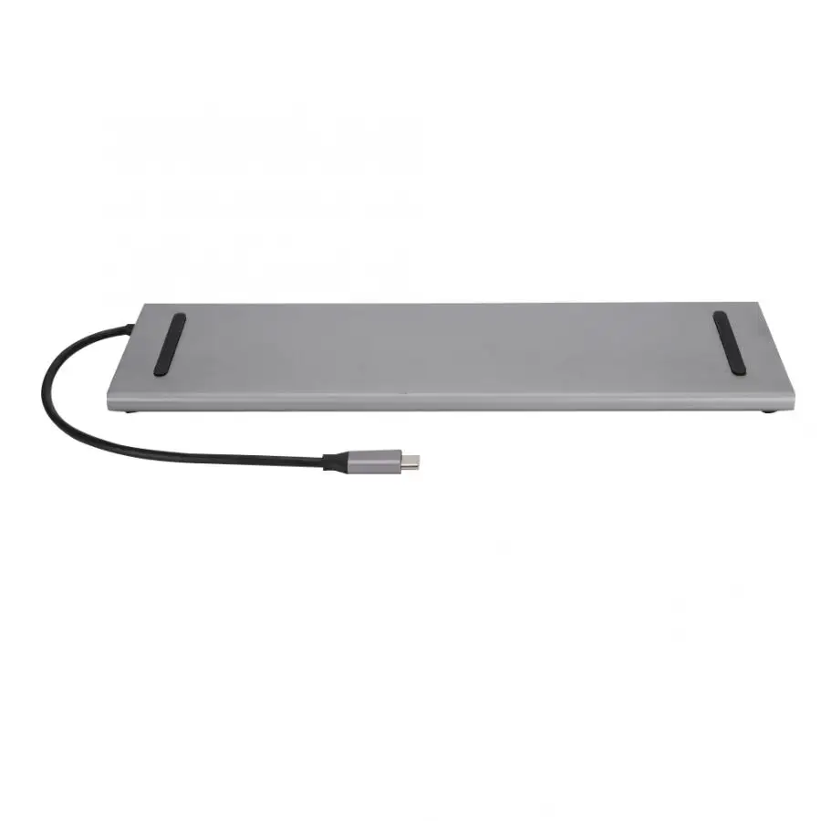 11 в 1 USB 3,1 type-C док-станция концентратор ноутбук подставка для ноутбука Настольный