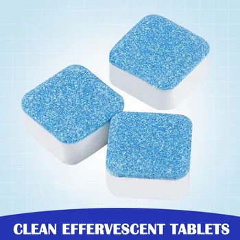 

5/10/20pcs Washing Machine Deep Cleaner Washer Cleaning Cleaning Detergent Effervescent Remover Tablet For Home Cleaning Tool