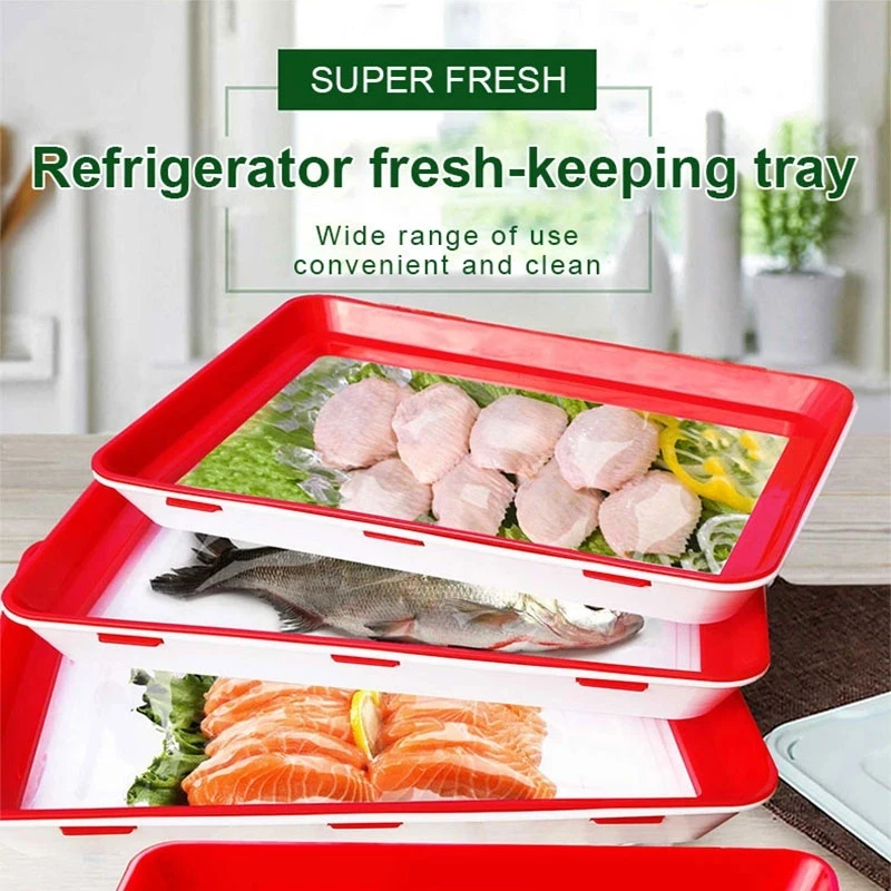 Креативный лоток для хранения пищевых продуктов экологичный органайзер