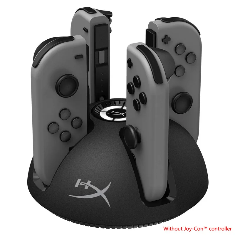 Kingston HyperX ChargePlay Quad Joy-Con Портативный портативная игровая приставка в зарядную базу заряжает до 4-х никель-металл-в-1 Для nintendo переключатель