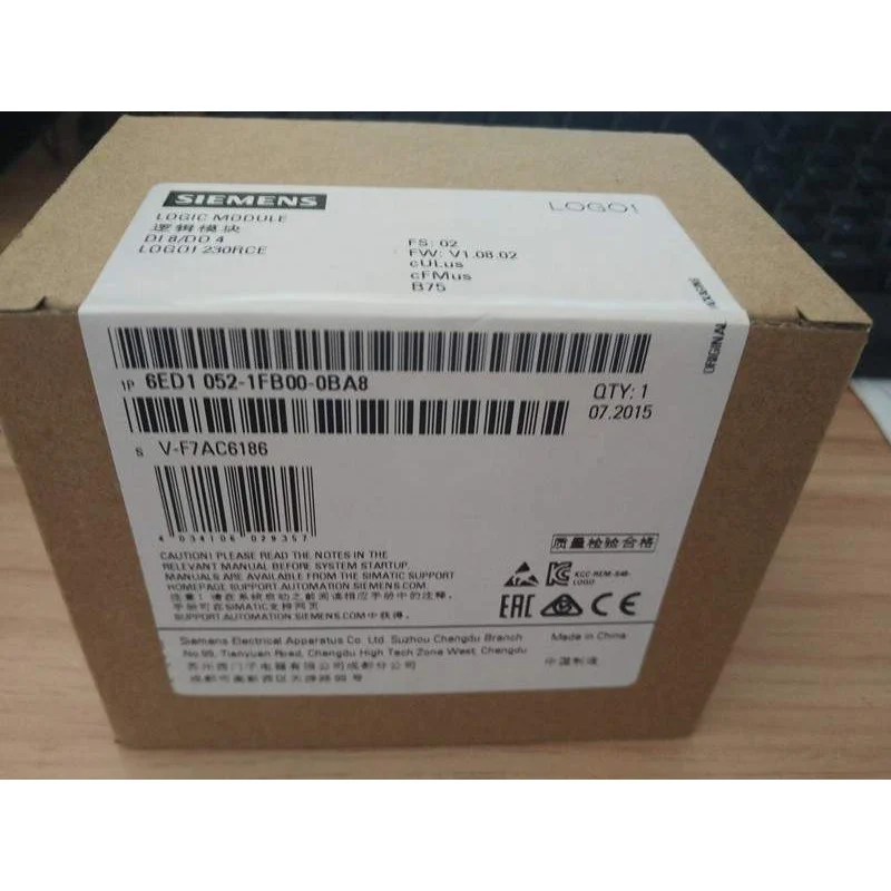Новый логический модуль Siemens с логотипом 230RC 1P 6ED1052-1FB00-0BA6/6ED1052-1FB08-0BA0 | Инструменты