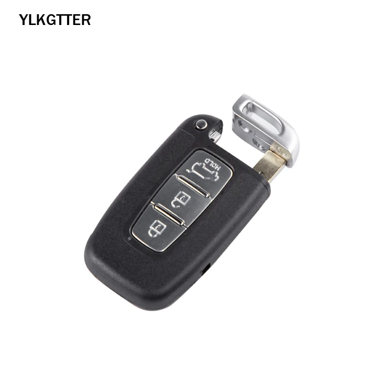 YLKGTTER 3 кнопки автомобиля дистанционного смарт ключ костюм для HYUNDAI I30 I45 Ix35 Genesis, Equus/KIA K2 K5 Rio Optima Sorento Mohave 433 МГц