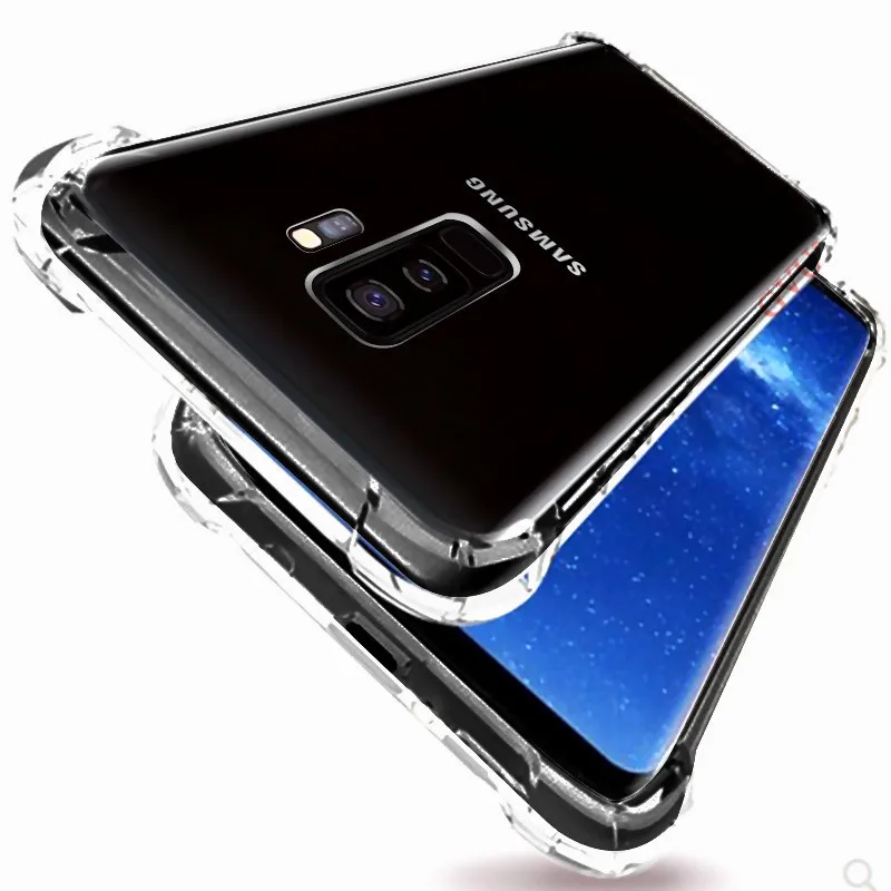 Transparent-Silicone-Shockproof-Case-For-Samsung-Galaxy-S9-S8-S10-Plus-S10E-S10-Lite-Note-8
