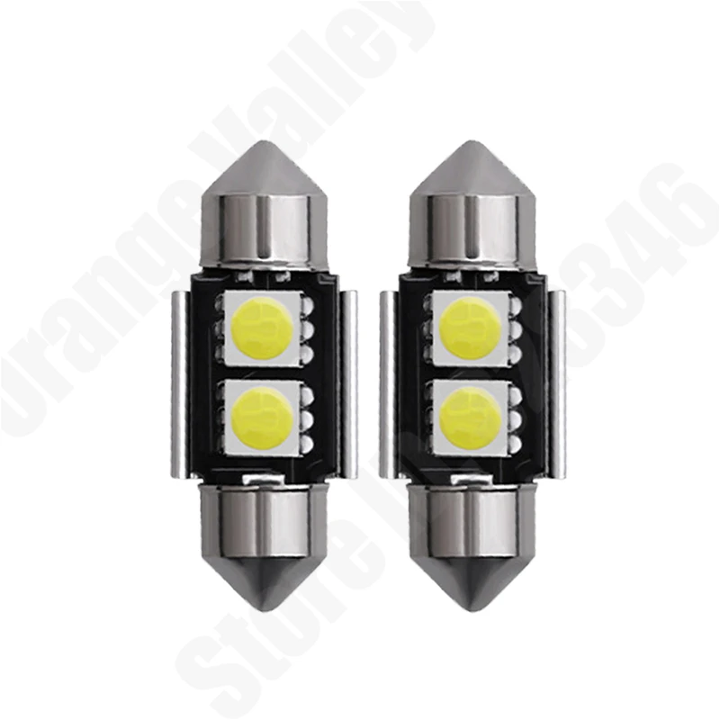 10 шт. горячая Распродажа 36 мм 39 41 Canbus 3 LED 5050 SMD Lumen Автомобильная гирлянда купольная