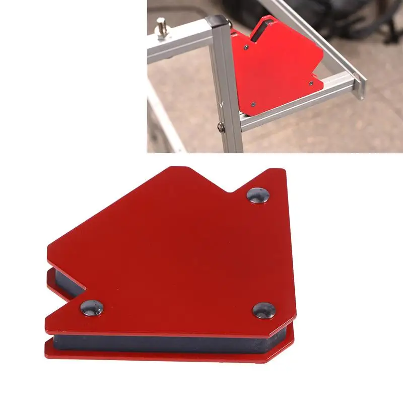

Magnetic Welding Holder Up To 25lb Strength Strong Magnets Arrow Shape for Multiple Angles for Welding Soldering and Assembly