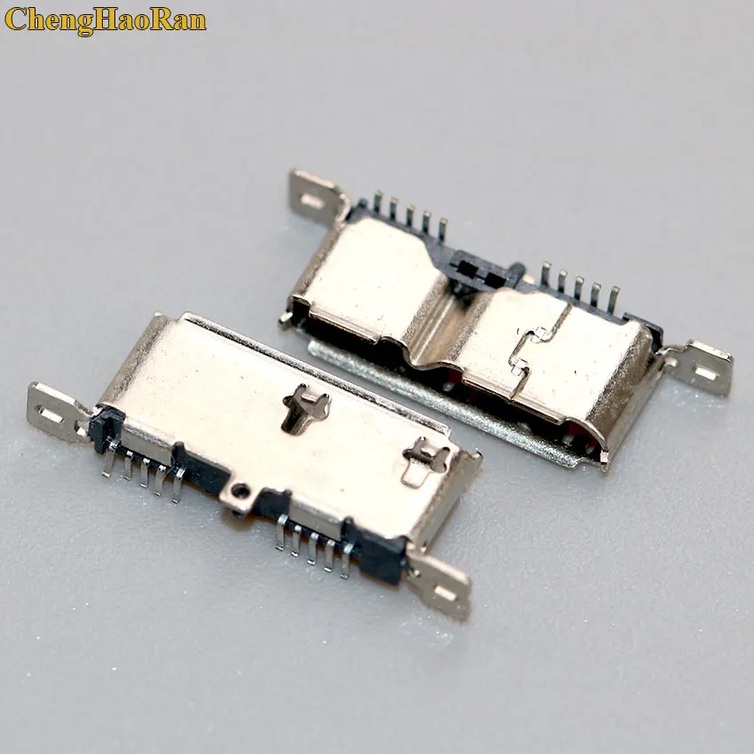 ChengHaoRan переходник Micro USB 3 0 гнездо вертикальный порт зарядки 180 градусов интерфейс