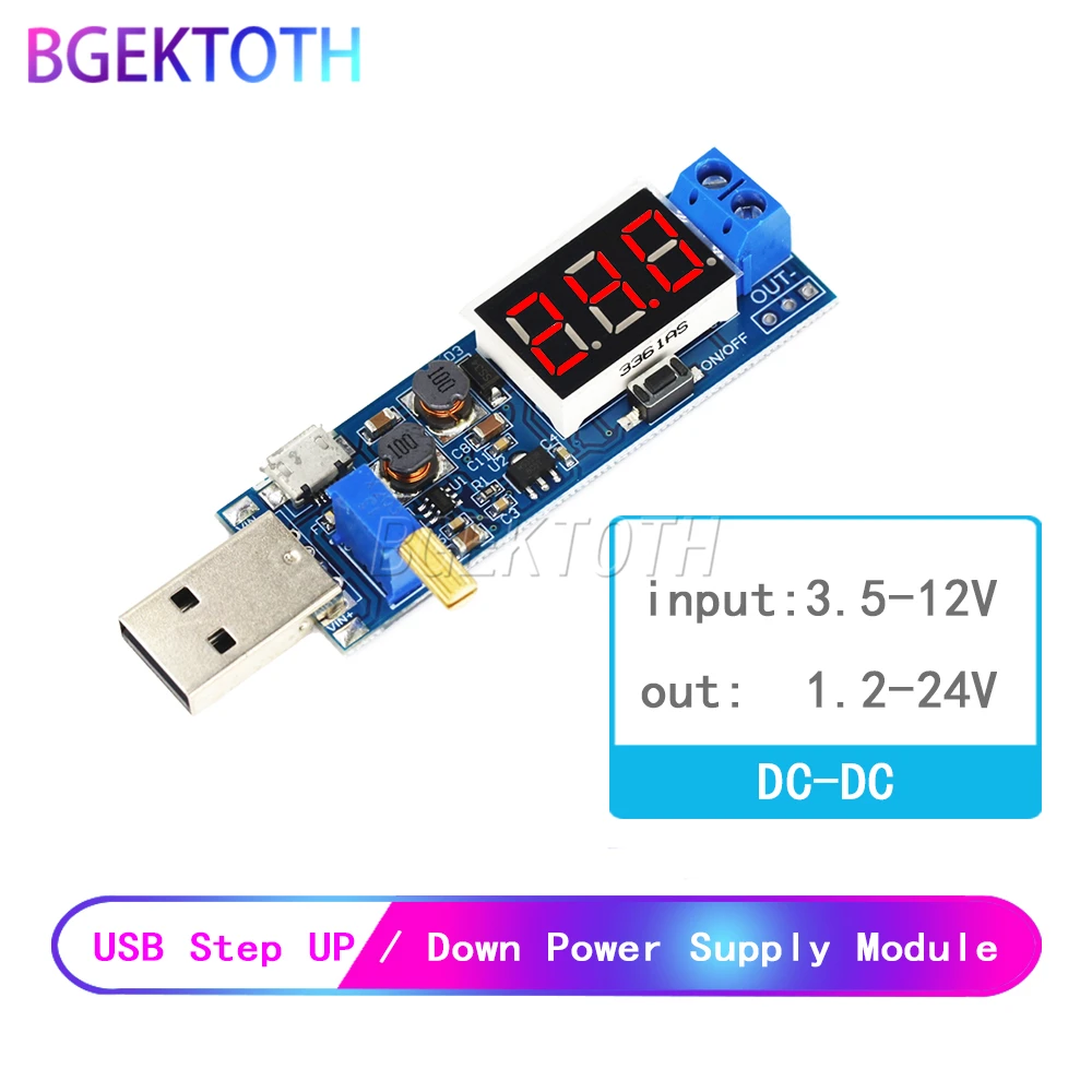 Понижающий блок питания USB 5 В-3 В/12 В 1 2-24 в пост. Тока | Обустройство дома