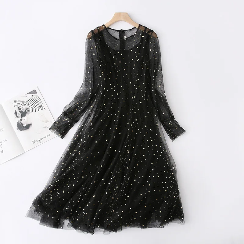 

A Generation of Women's 2019 Spring Clothing New Style Korean-style Mid-length Waist Hugging Slimming Fairy A- line Skirt Fruiti